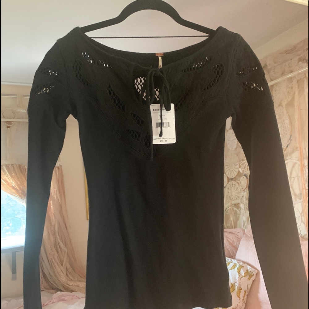 Brand New Free People Unique Blouse